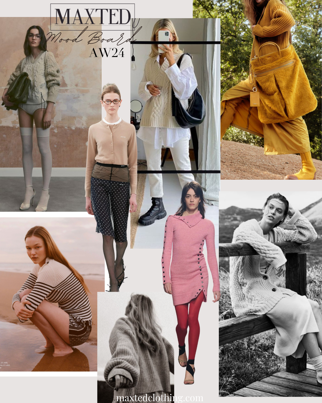 Creating a mood board for a fashion designer