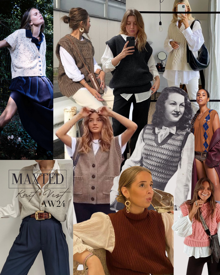 Knit Vests - The trend you need to know about