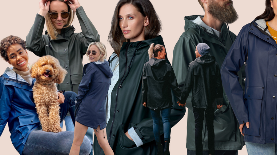 Maxted Unisex lightweight waterproof Raincoats