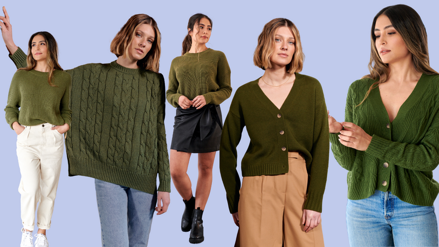 5 Green Knits You Need To See