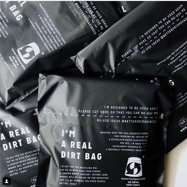 Biodegradable delivery packaging in deliveries