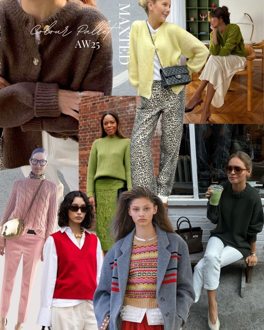 Trending Colours For Autumn Winter 2025