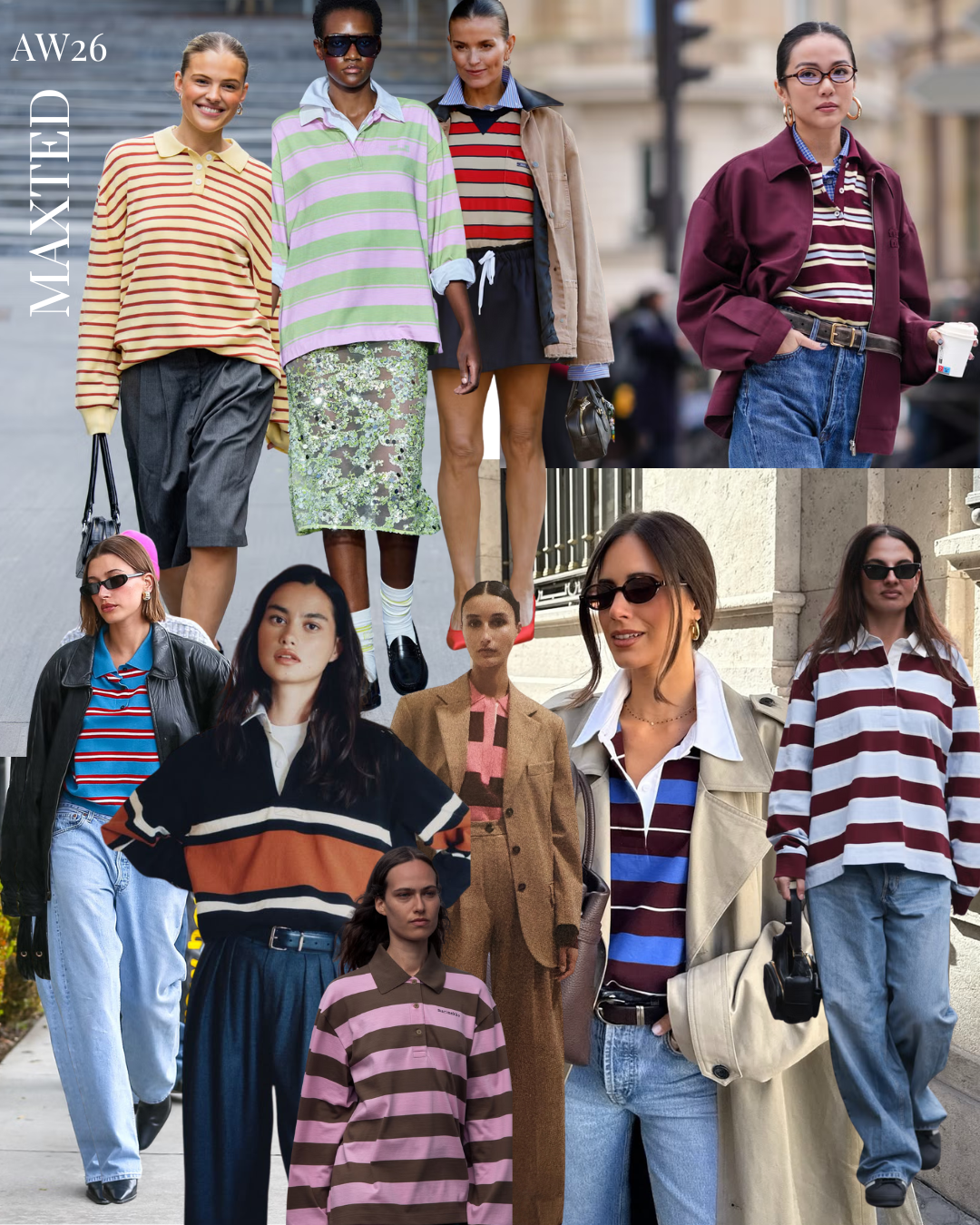 Rugby shirts in fashion