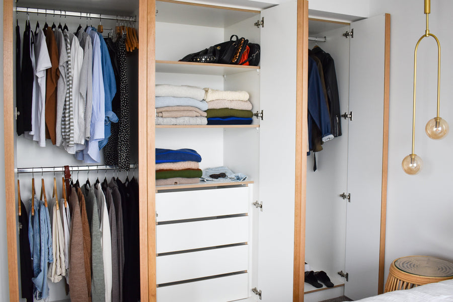 How to organise a wardrobe