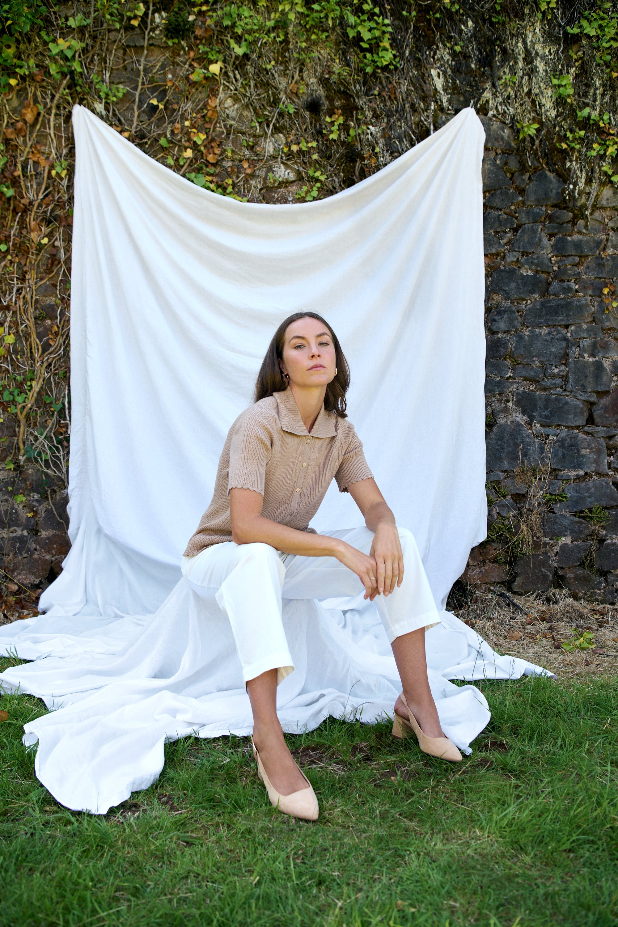 Oat Scallop Shirt