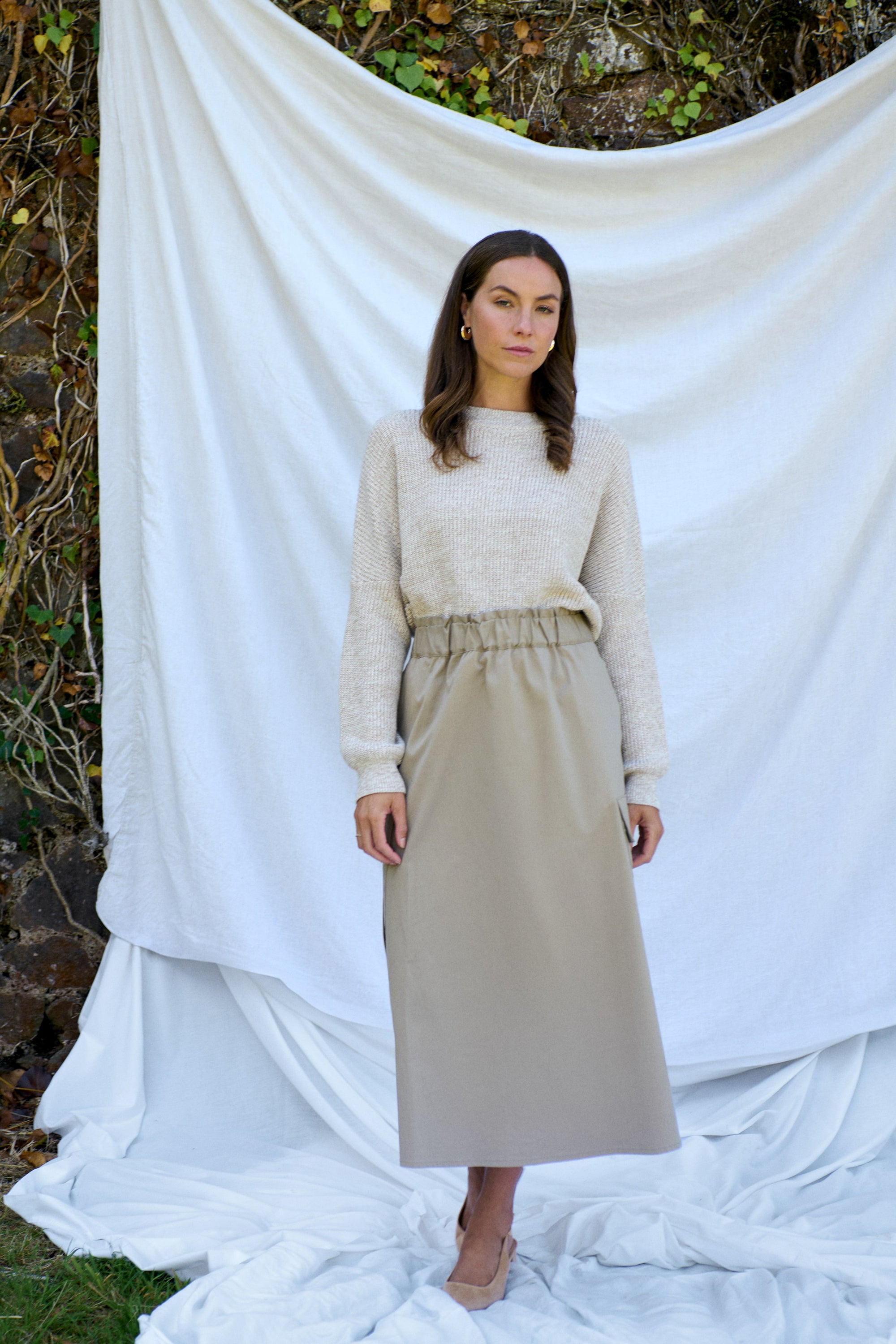 Oat Twist Seven Pullover