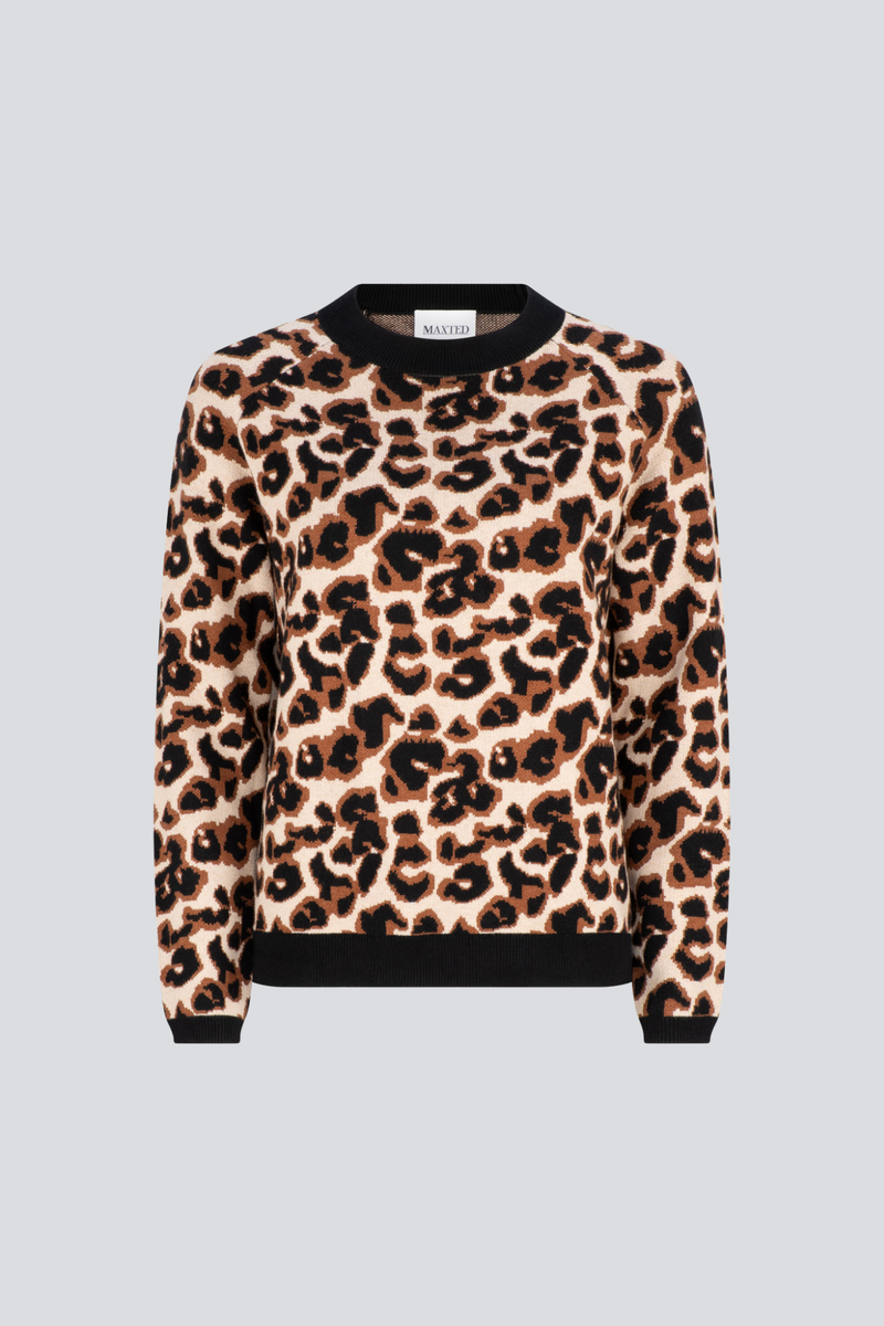 Leopard Animal Pullover