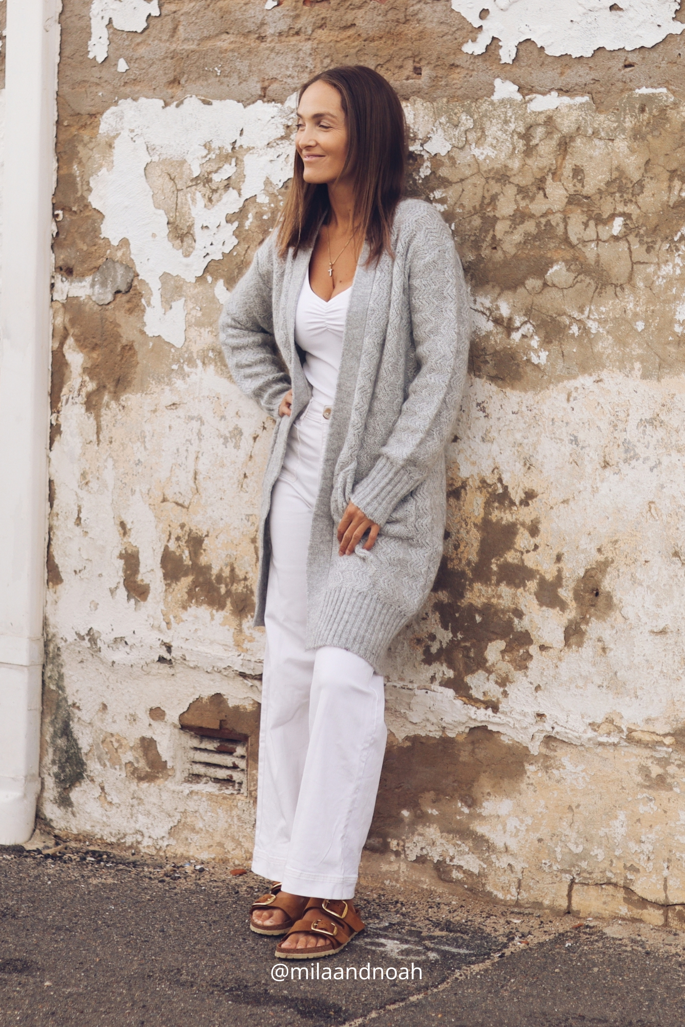 Silver Birch Zig Zag Cardigan