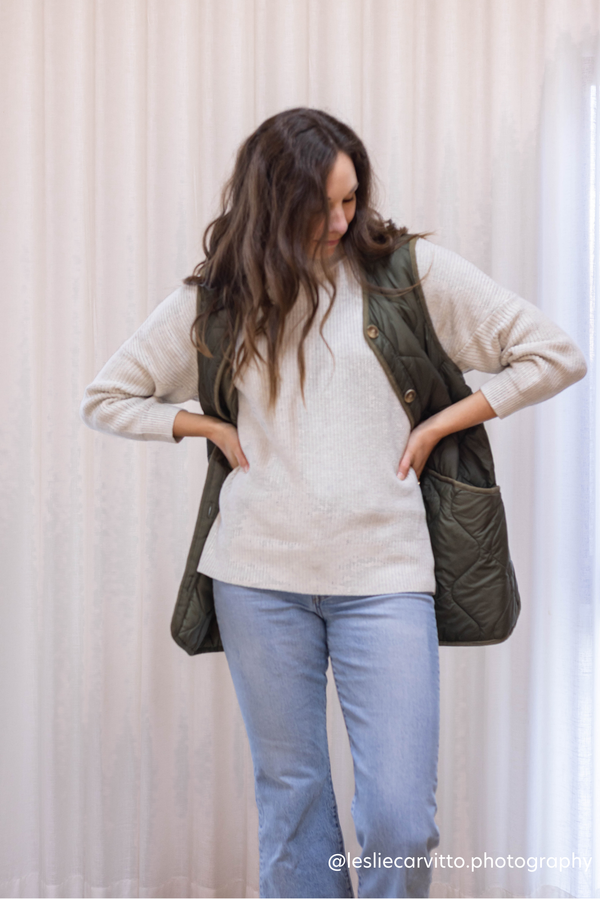 Pebble Twist Seven Pullover
