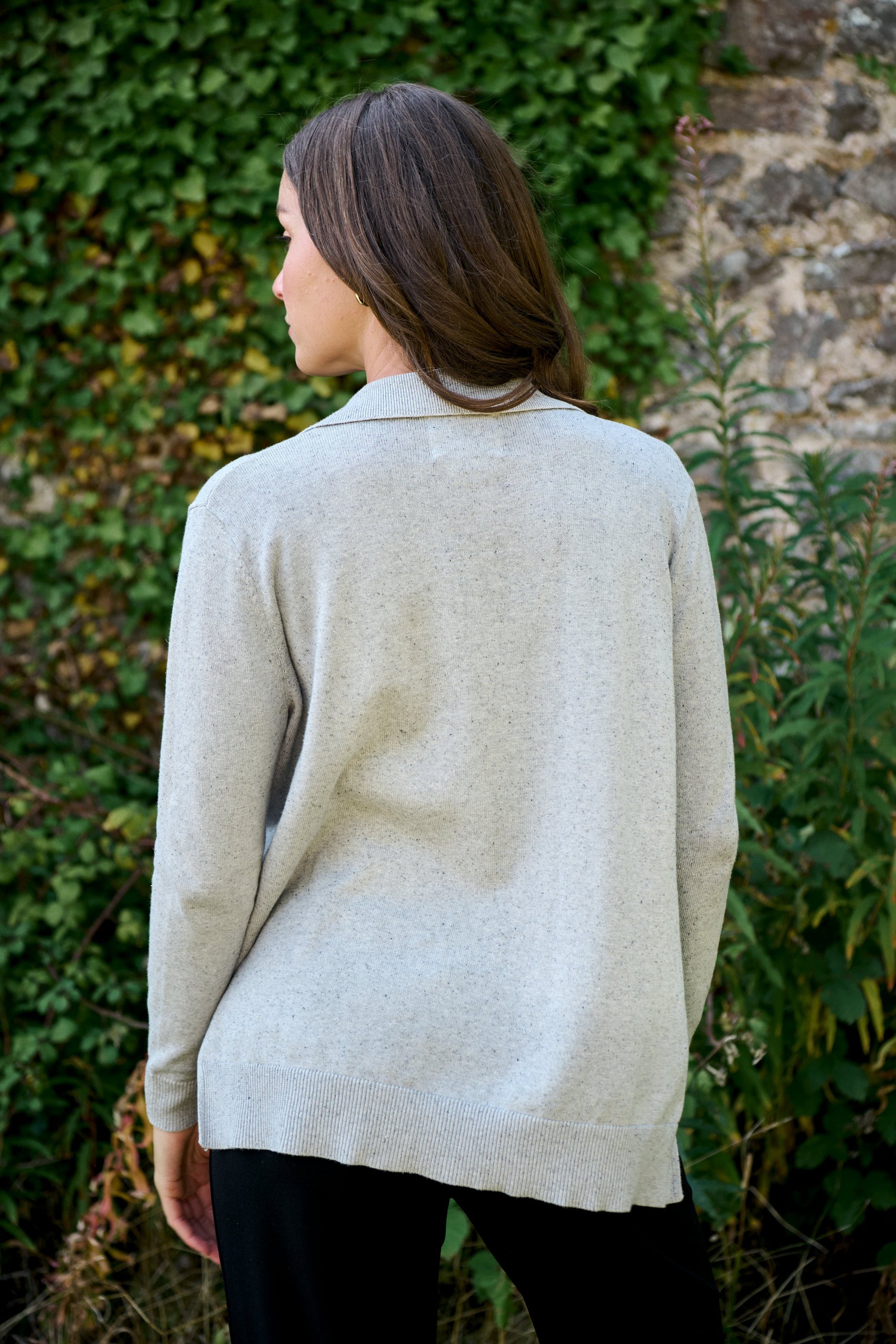 Light Grey Nep Emma Pullover