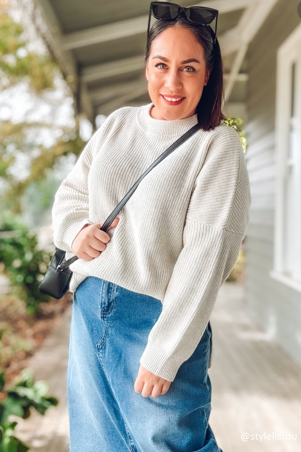 Pebble Twist Seven Pullover