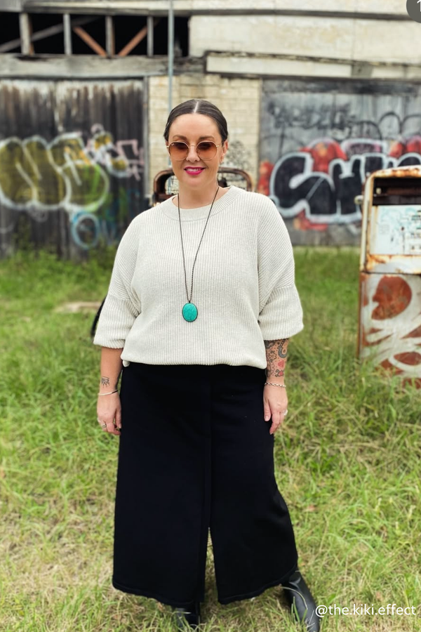 Pebble Twist Seven Pullover