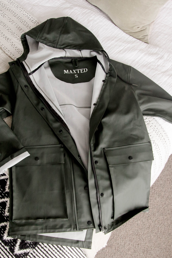 Hunter Green Raincoat