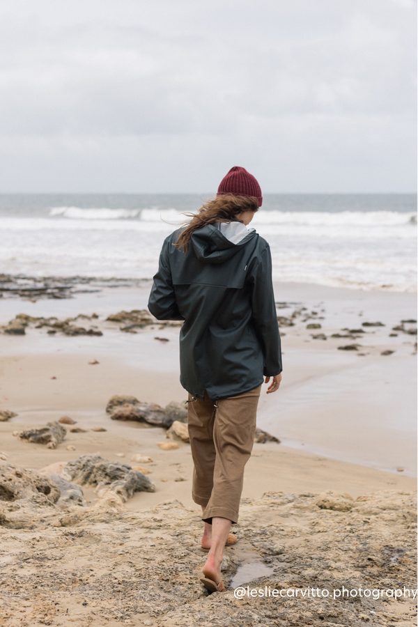 Hunter Green Raincoat