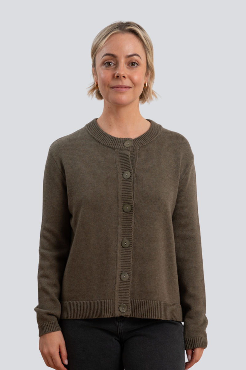 Army Ruby Cardigan