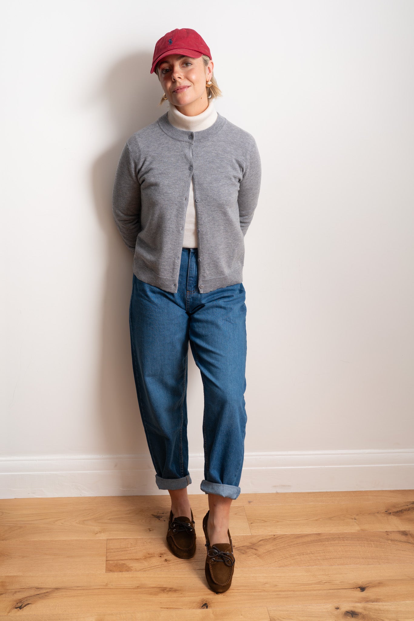 Ivory Merino Fine Roll Neck
