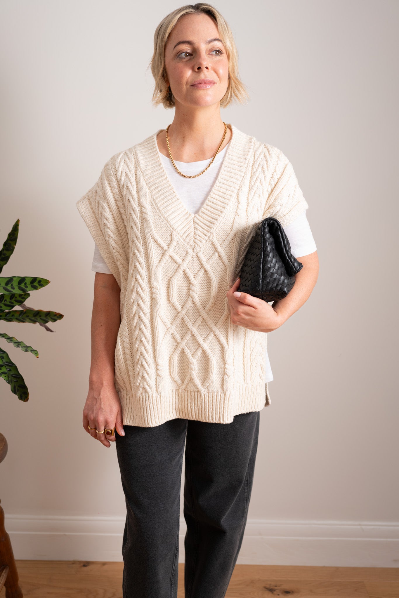Ivory Avery Vest