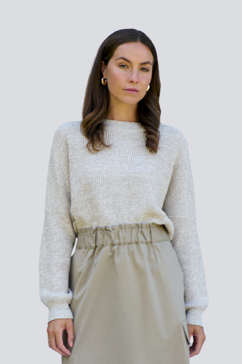 Oat Twist Seven Pullover